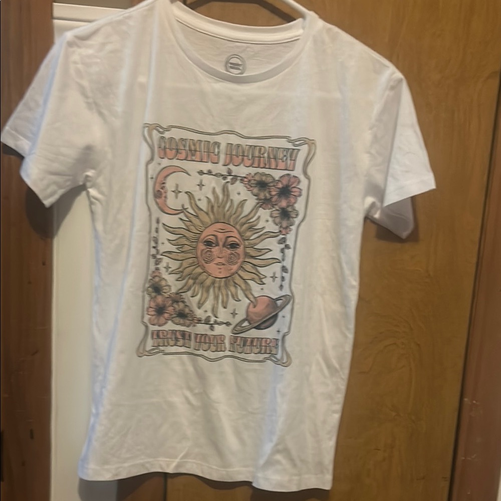 Wonder Nation White Cosmic Journey Tee